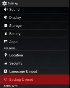 android-backup-reset-settings