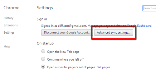 chrome-advanced-sync-settings-disable-updates